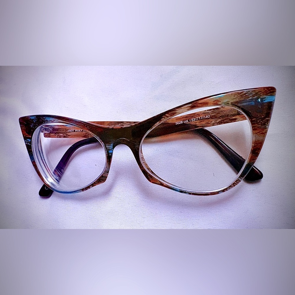 Unique Andy Wolf Cat-eye Multicolour Frames.